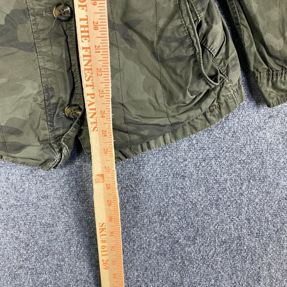 Buffalo‎ David Bitton Military Jacket Women's Medium Camouflage 100% Cotton - Picture 5 of 9